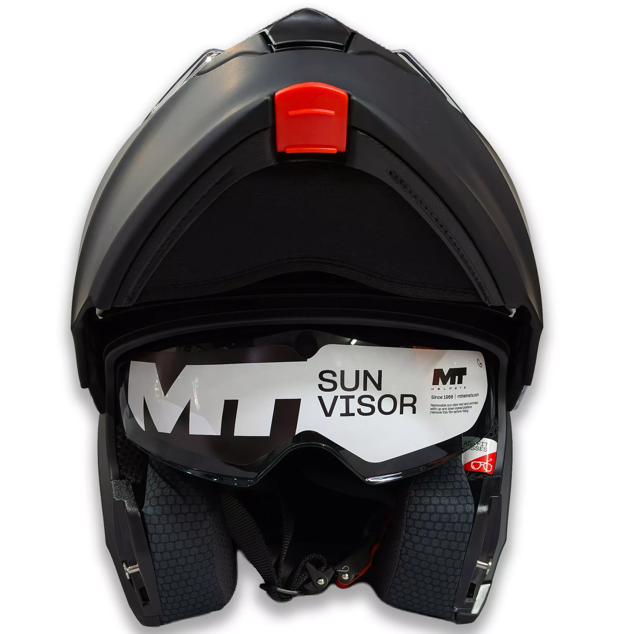 CASCO MT Rebatible Genesis Negro - Imagen 6