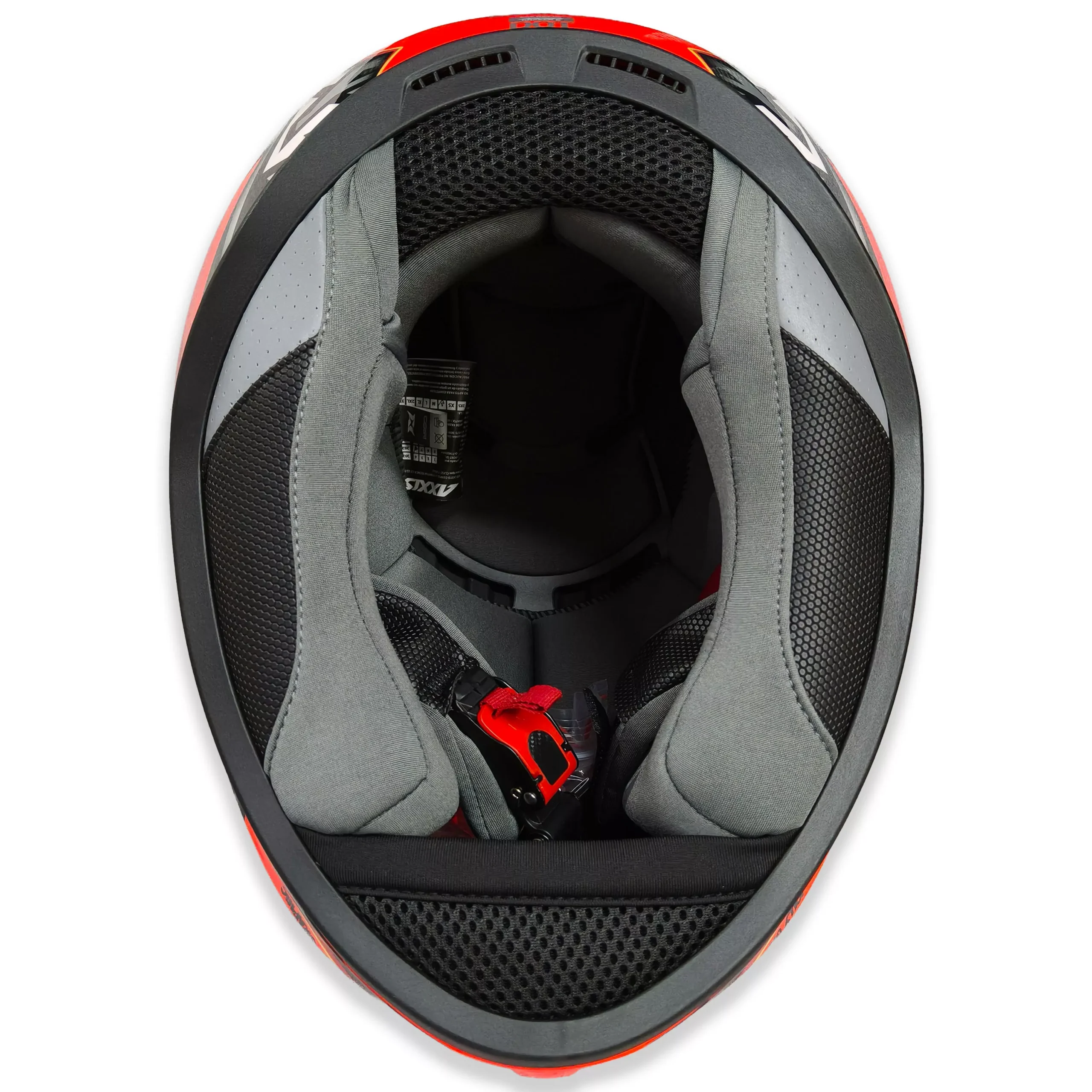 Casco Axxis Draken Jolly - Rojo Brillo - Imagen 6