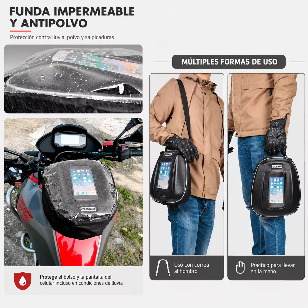 Bolso Para Tanque Cucyma Kawasaki - Imagen 10