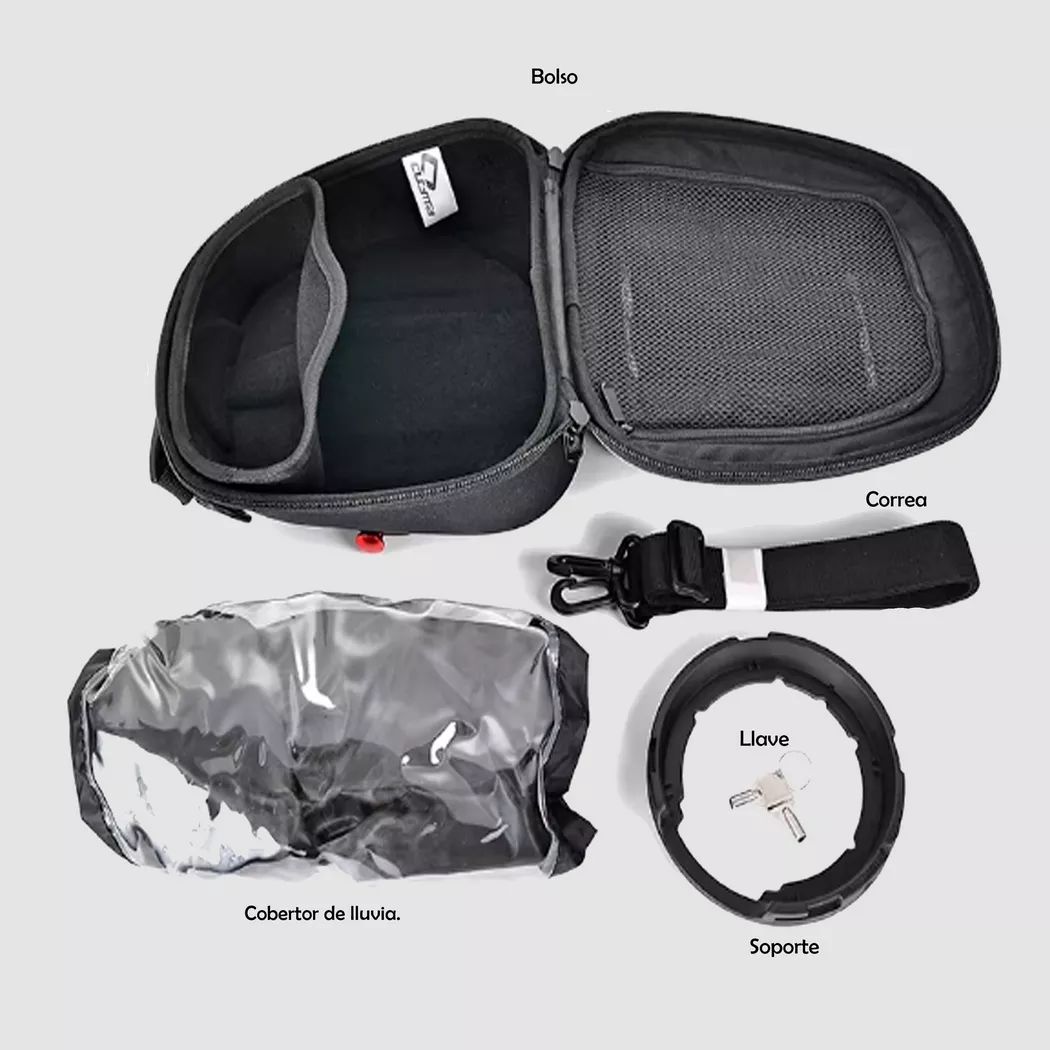 Bolso Para Tanque Cucyma Kawasaki - Imagen 6