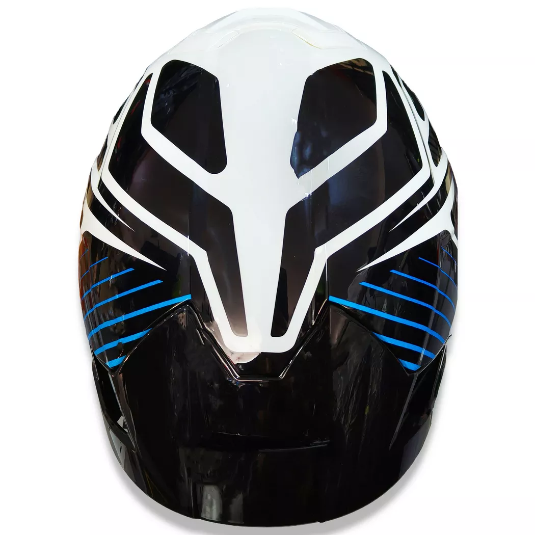 Casco Just 1 - STR - Tactical - Azul/Blanco - Imagen 3