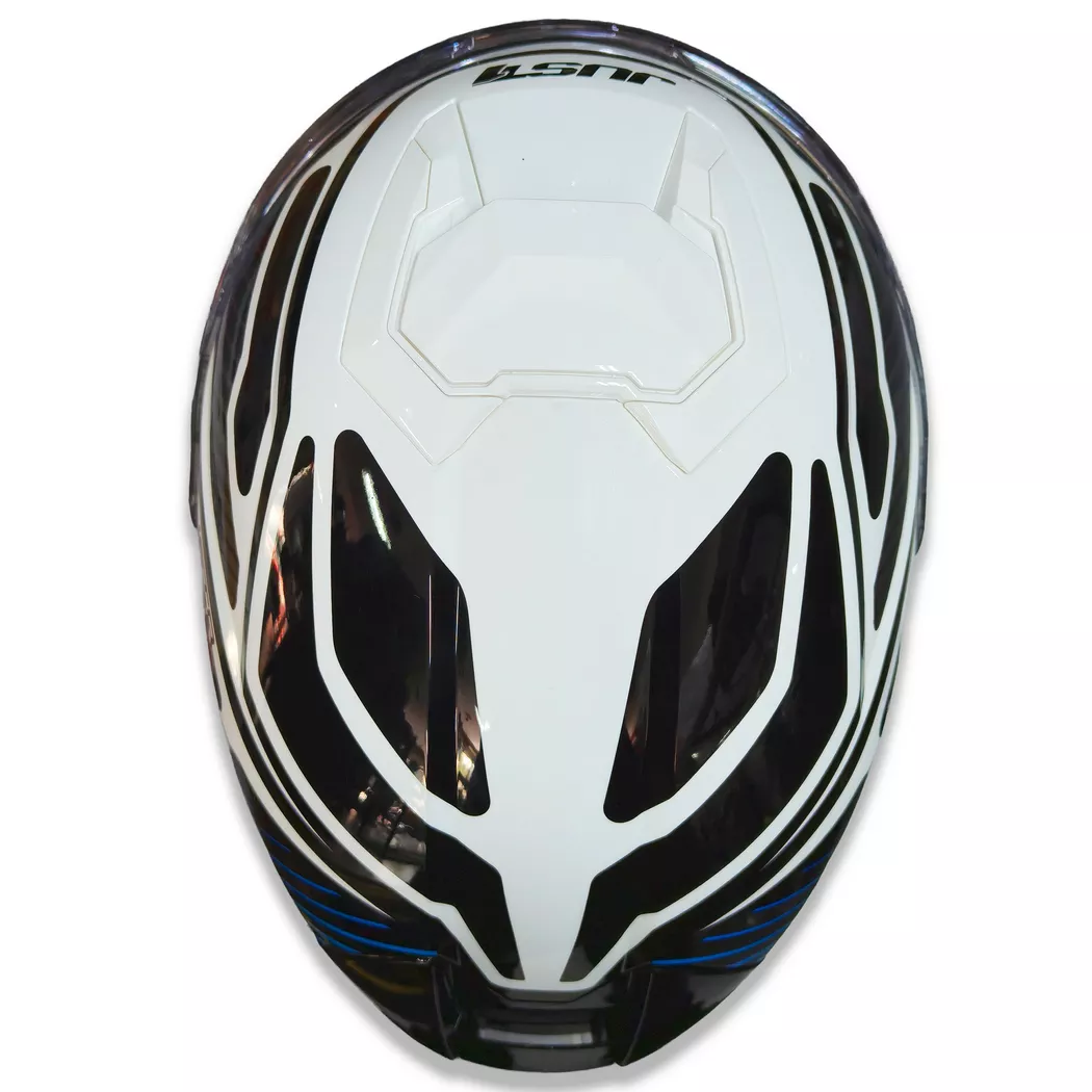 Casco Just 1 - STR - Tactical - Azul/Blanco - Imagen 4