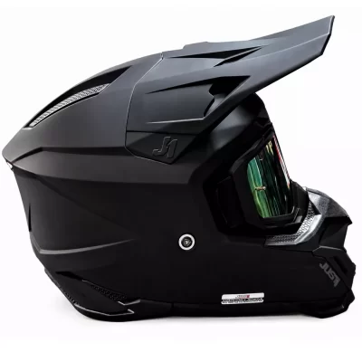 Casco Just1 SOLID J40 + Antiparra