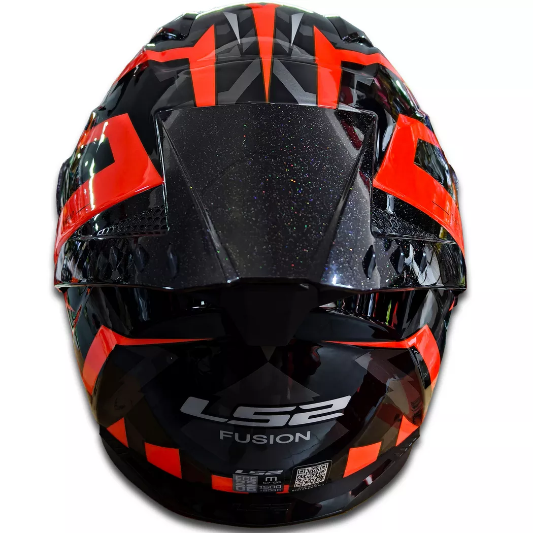 Casco Ls2 806 Fusion Aere - Rojo/Negro - Imagen 5