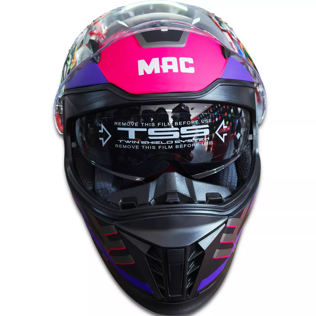 Casco Mac Force Konk - Violeta/Gris - Imagen 2