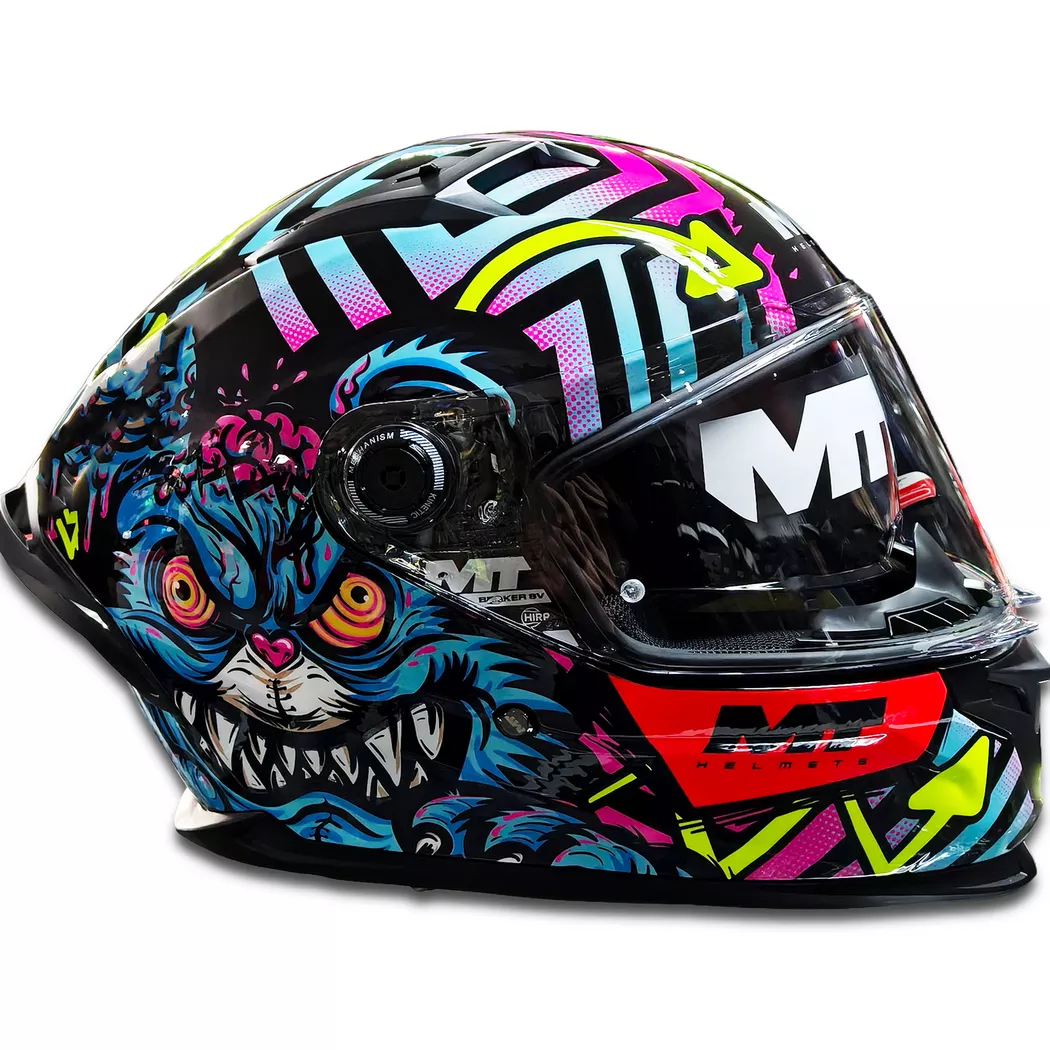 Casco MT - Doble Visor - Braker Crazy Teddy