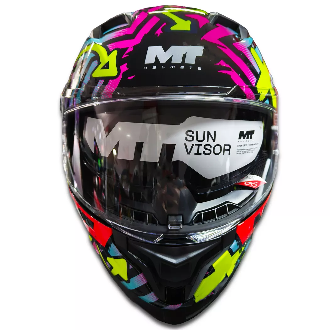 Casco MT - Doble Visor - Braker Crazy Teddy - Imagen 4