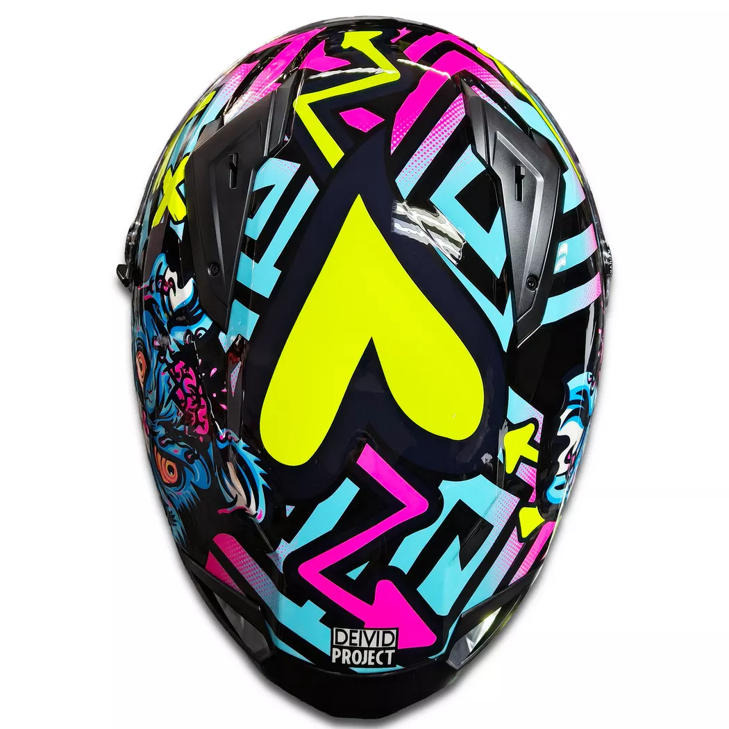Casco MT - Doble Visor - Braker Crazy Teddy - Imagen 5